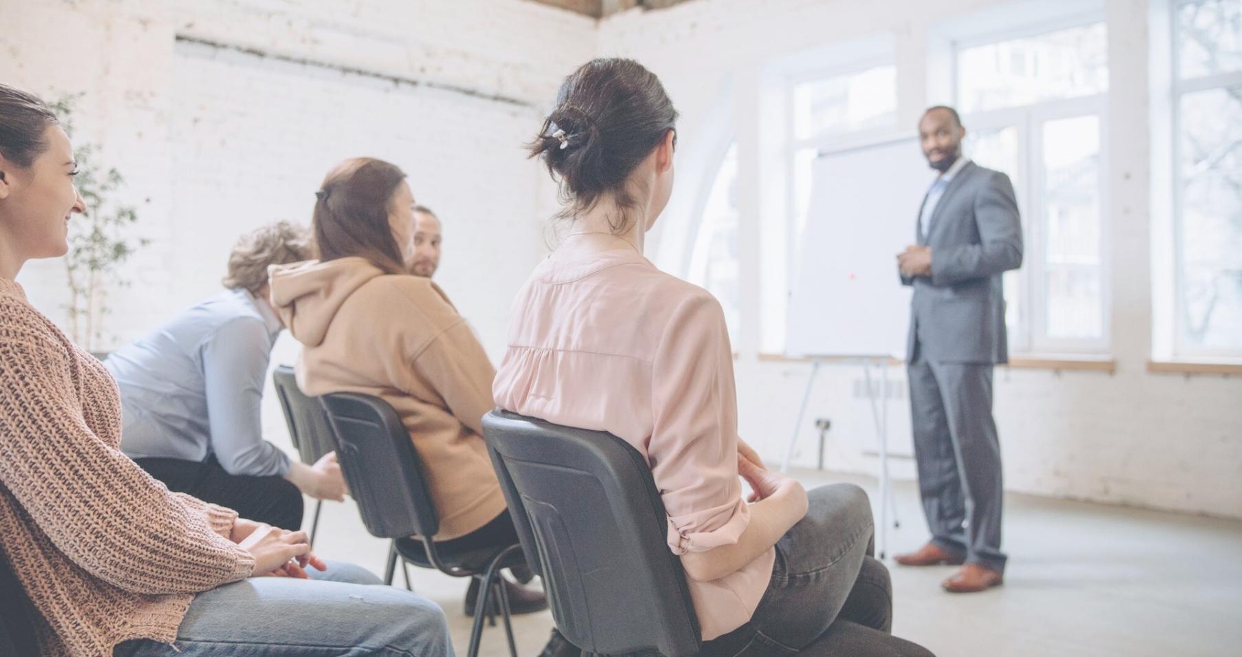 Professional examining financial data and market trends